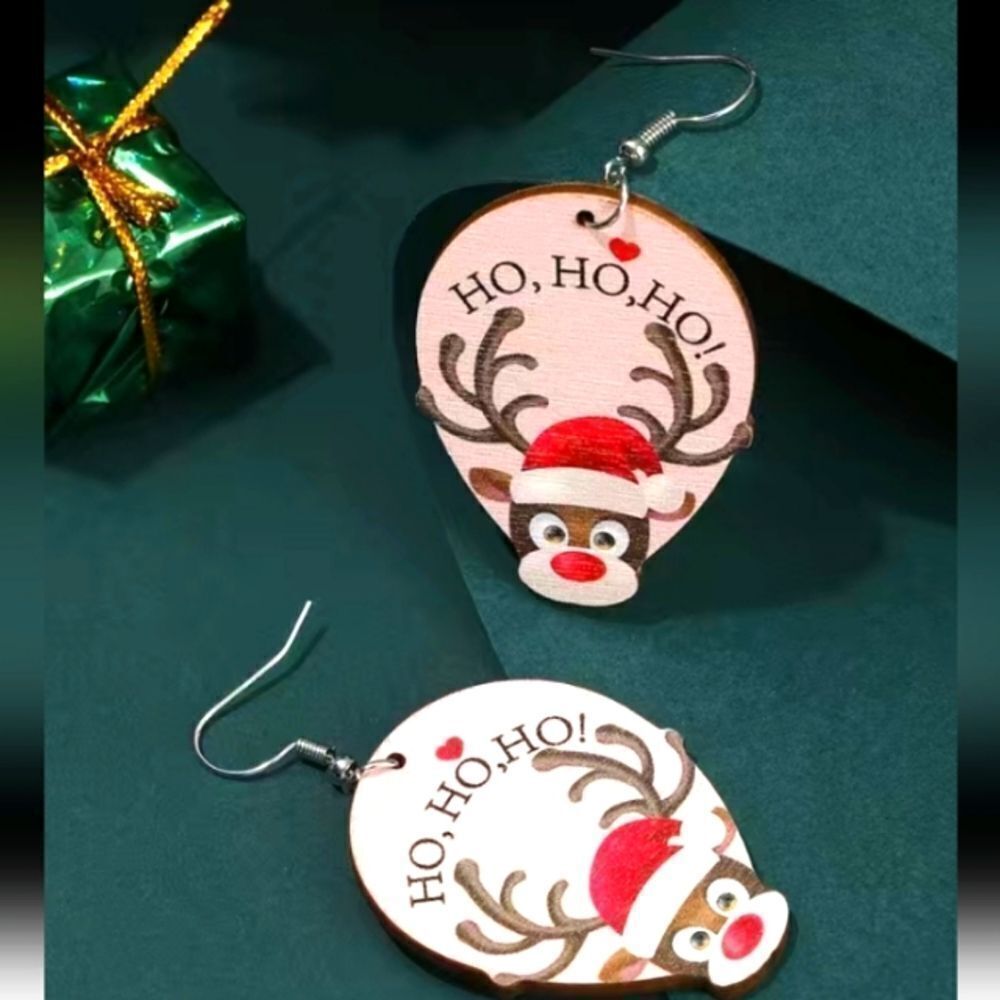Hand crafted dangle earrings - Picture 2 of 4